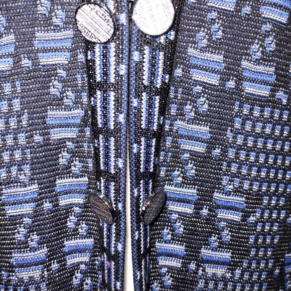 Misook Media Pattern Duster Cardigan - Picture 5 of 5